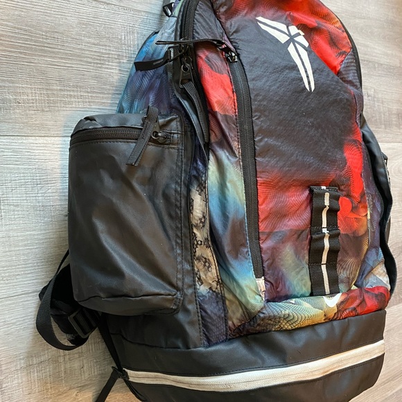 Nike Elite Kobe Bryant 11 Max Air Backpack MultiColour Black Mamba Snake Elite - Picture 2 of 9